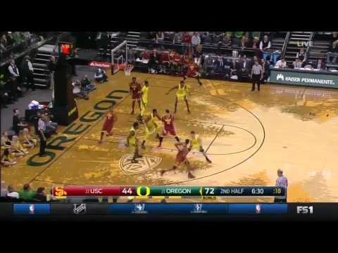 Men's Basketball: USC 61, Oregon 84 - Highlights 12/30/16