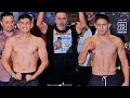 Alexis Rocha vs Giovani Santillan • FULL WEIGH IN & FACE OFF VIDEO