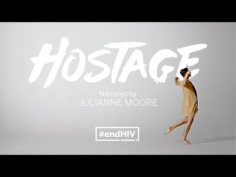 HOSTAGE, The HIV infection cycle choreographed, narrated by Julianna Moore