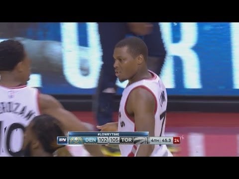 Kyle Lowry's Clutch 3-Pointer | Nuggets vs Raptors | October 31, 2016 | 2016-17 NBA Season