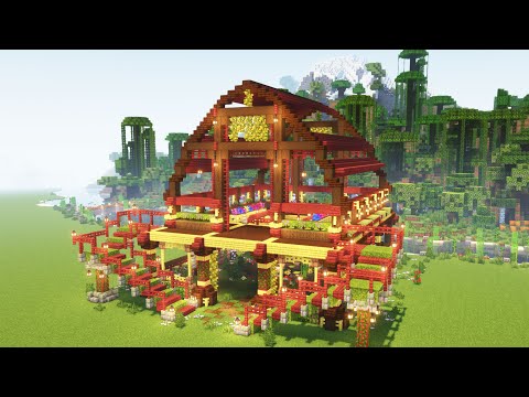 Enchanted.Architecture - How to build Sniffer Sanctuary - Minecraft tutorial