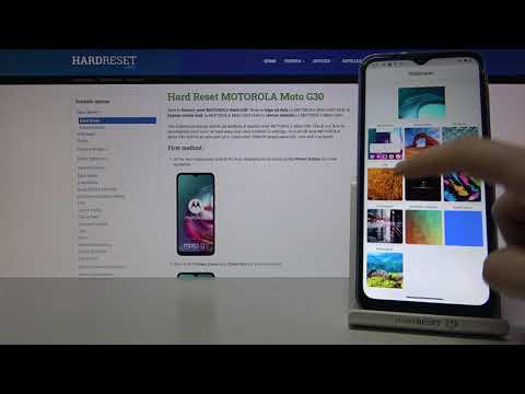Motorola Moto G30 - Default Static Wallpapers Review