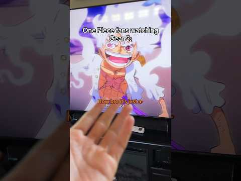 one piece fans watching gear 5