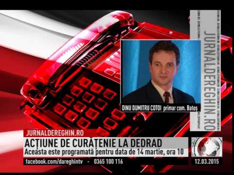 ACŢIUNE DE CURĂŢENIE LA DEDRAD (2015 03 12)