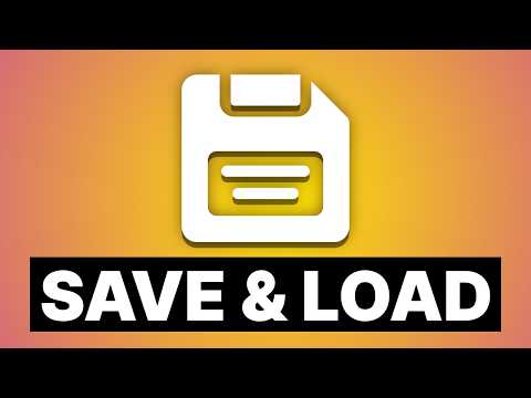 How to SAVE and LOAD Game Data in Unity 6 (Tutorial 2025)