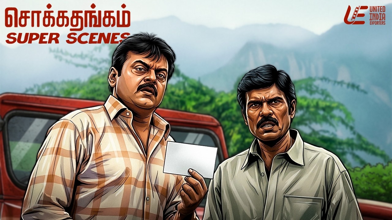 Vijaykanth’s Iconic Family Moments | Chokka Thangam Best Scenes | Soundarya | Uma