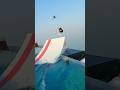 Jumping Off The World S Highest Infinity Pool