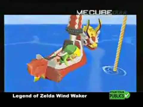 The Legend of Zelda The Wind Waker - Trailer Français (Gamecube)