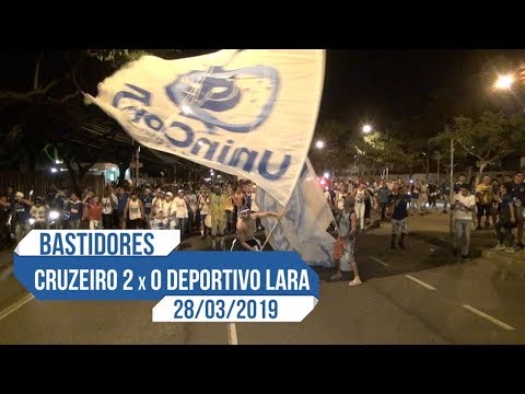 Bastidores Cruzeiro 2 x 0 Deportivo Lara