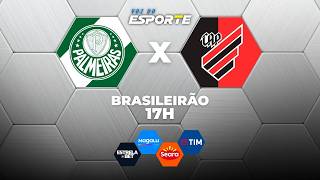 PALMEIRAS X ATHLETICO-PR - AO VIVO | CAMPEONATO BRASILEIRO – 19/04/2026