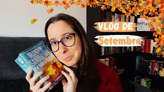 VLOG DE SETEMBRO | Não é que comecei a reler Sanderson?