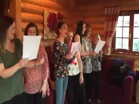 These lovely ladies enjoyed a Pitch Perfect Theme Hen Party, check out there fabulous singing battle.