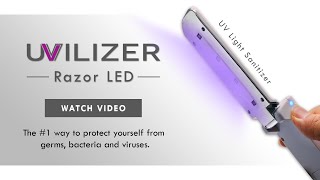 UVILIZER Razor: 3W UV LED Sterilizer Wand