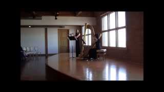 Ellen Huntington flute Lillian Lau harp Video