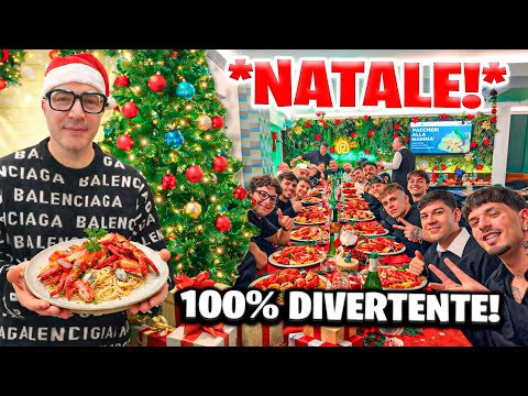 😋🎄 LA CENA NATALIZIA DEL NAPOLI CREATORS!! 💙