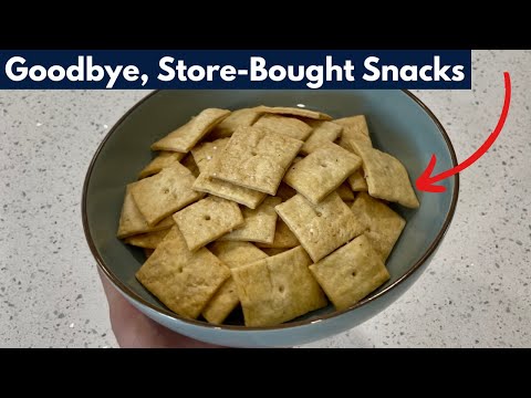 Sourdough Crackers (Choose Your Own Flavor)