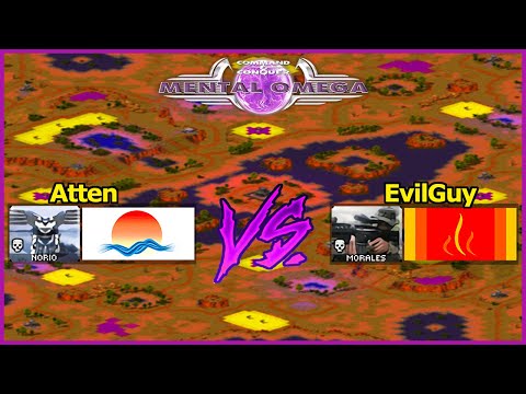 [Mental Omega 3.3.6] LC vs PF | 1v1 Red Sun Lagoon