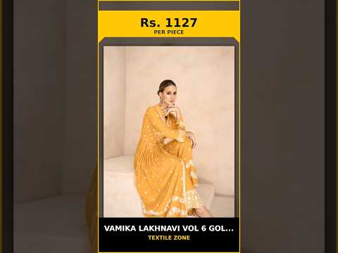 Vamika Lakhnavi Vol 6 Gold D 1031 A To 1031 E – product video thumbnail