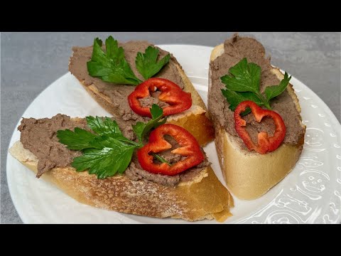 CREAMY CHICKEN LIVER PÂTÉ: EASY HOMEMADE RECIPE THAT MELTS IN YOUR MOUTH!