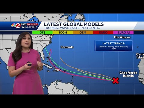 NHC monitoring tropical wave in Atlantic that could become tropical depression this week