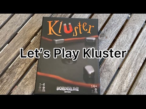 Kluster The Magnetic Strategy Game | We Play A Few Rounds Of This Easy To Learn Hard To Master Game