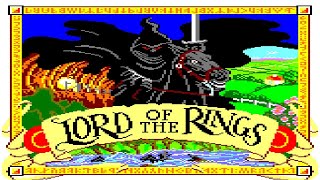 [Amstrad CPC] Lord Of The Rings Game One - Longplay