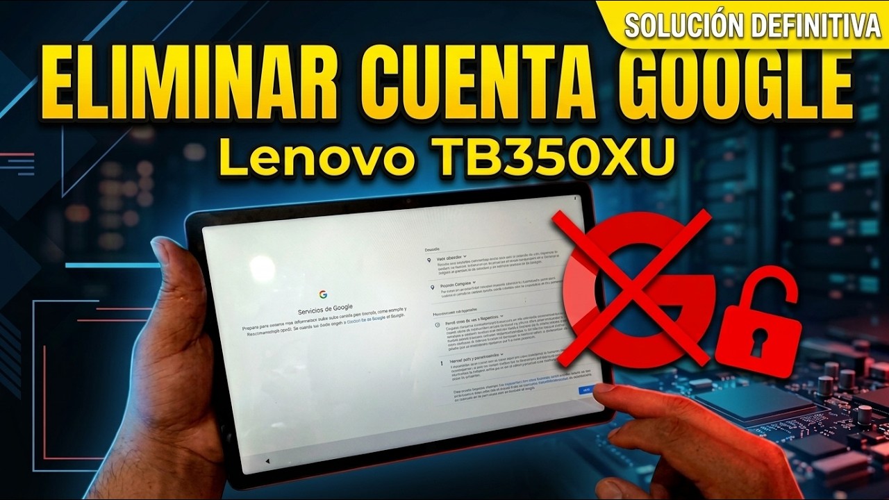 Eliminar Cuenta Google Lenovo TB350XU /Lenovo Tab P11 (2nd Gen)