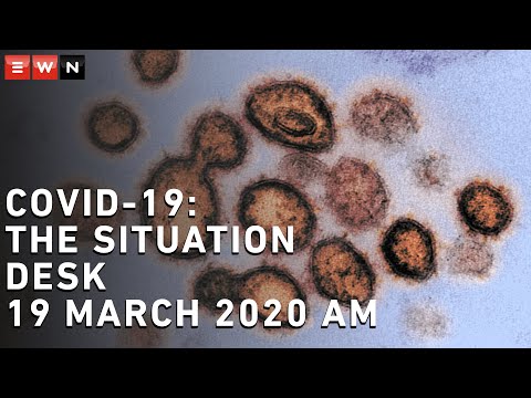 COVID-19 Situation Desk - 19 March 2020 AM