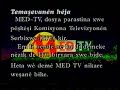 Plansza Informująca O Zawieszeniu Lub Zakończeniu Nadawania MED TV 04 06 1999