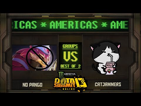 No Pangolier vs catJAMMERS Game 1 - Monster Energy Dota Summit 13 Online NA/SA: Groups - Moxxi, Neph