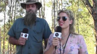 Hat Fitz and Cara Interview at Bluesfest in Byron Bay (Australia)