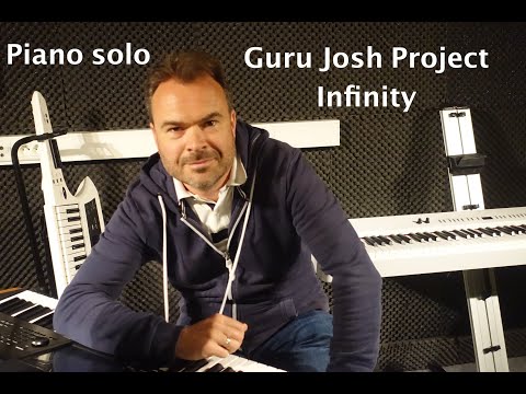 Playing the piano solo from Guru Josh "Infinity"