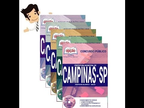 Apostilas do Concurso SME de Campinas 2016 - Diversos Cargos