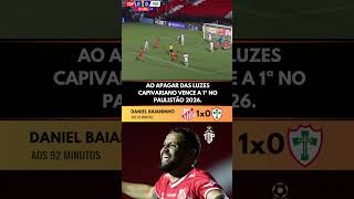 CAPIVARI EM FESTA! Vence a sua primeira na serie A1 2026 o Capivariano após superar a Portuguesa!