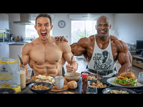 I EAT LIKE THE MOST MUSCLE MAN IN THE WORLD FOR 24 HOURS!! (Ronnie Coleman)