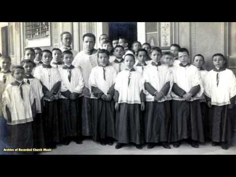 Palestrina's Super flumina : Sistine Chapel Choir, 1931