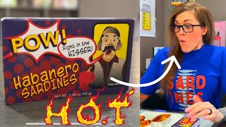 🌶️🌶️TRYING THE HOTTEST SARDINE! DO NOT TRY THIS AT HOME!🚫