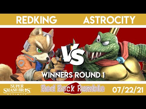 Red Rock Rumble #97 - RedKing (Fox) VS. Astrocity (King K. Rool) - Winners Round 1 - Smash Ultimate