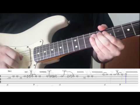 Pink Floyd - Poles Apart Solo & Lesson | Lace Sensor Gold | Fender Am. Traditional