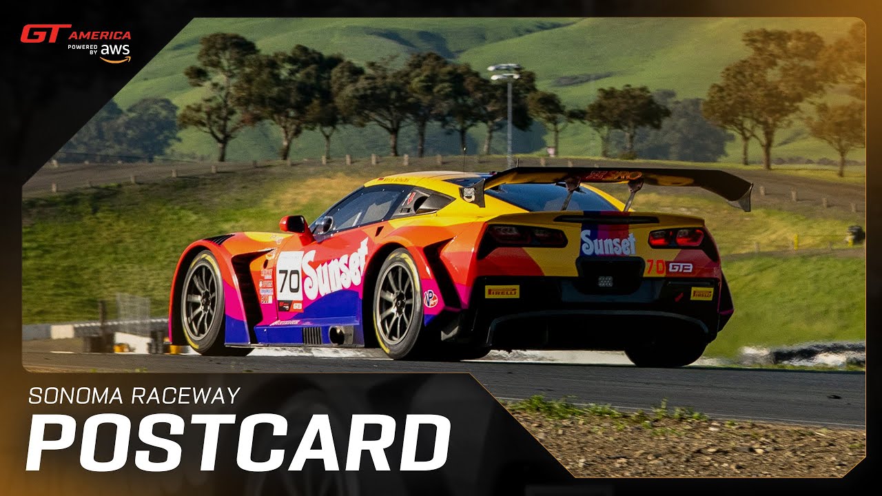 Postcard - Sonoma Raceway, 2025
