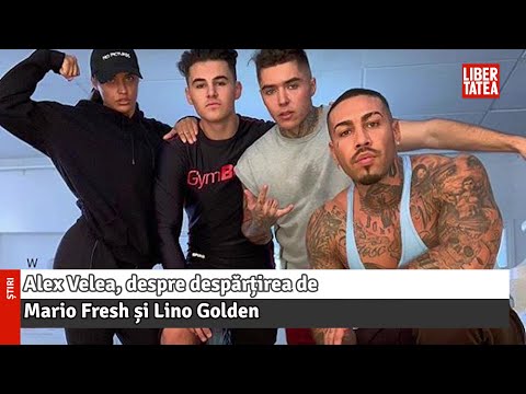 Alex Velea, despre despărțirea de Mario Fresh și Lino Golden. „Niciodată nu mai văd o... ”