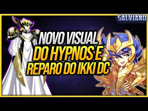 PRIMEIRO VISUAL DO HYPNOS, REPARO DO IKKI DC e SALA DE TORNEIOS? - Saint Seiya: Awakening