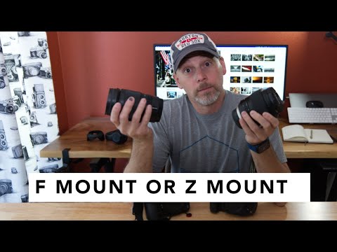 Should I Buy F Mount or Z Mount Lenses for My Nikon Z6ii and D810 | Thoughts While Drinking Coffee