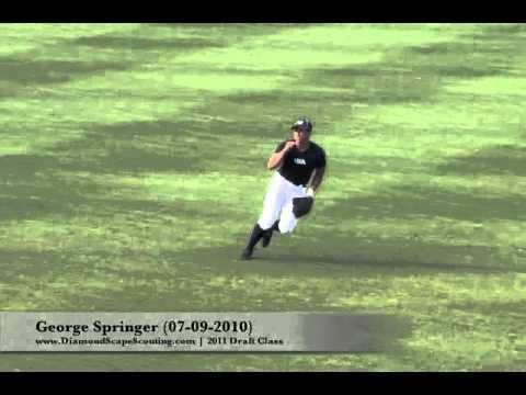 George Springer (07-09-2010) UAS CNT Trials (Cary, N.C.) (Outfield)