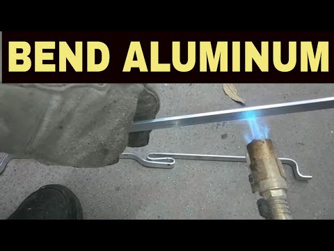 How to bend aluminum flat bar