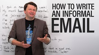 How to write informal emails in English