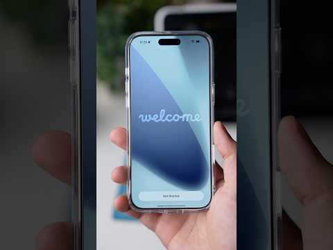 iOS 26 Beta 6 Liquid Glass Welcome Screen