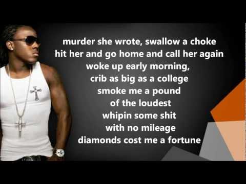 Ace Hood - Bugatti ft. Rick Ross & Future - Lyrics on screen