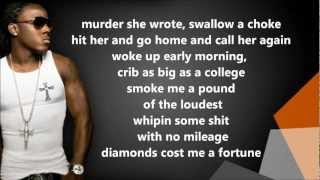 Ace Hood - Bugatti ft. Rick Ross & Future - Lyrics on screen