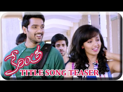 Kerintha Movie Songs | Title song Teaser | Sumanth Ashwin, Tejaswi Madiwada | Sri Balaji Video